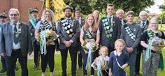 Wünschen allen ein spaßiges und erfolgreiches Schützenfest: die amtierende Königsfamilie.