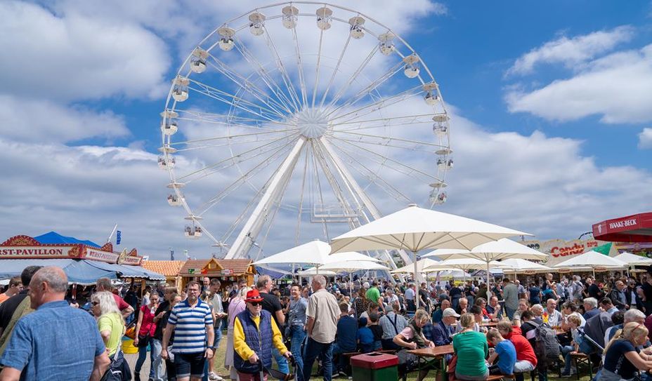 Das große Ausstellungsgelände lädt vier Tage lang zum Stöbern, Staunen und Ausprobieren ein.