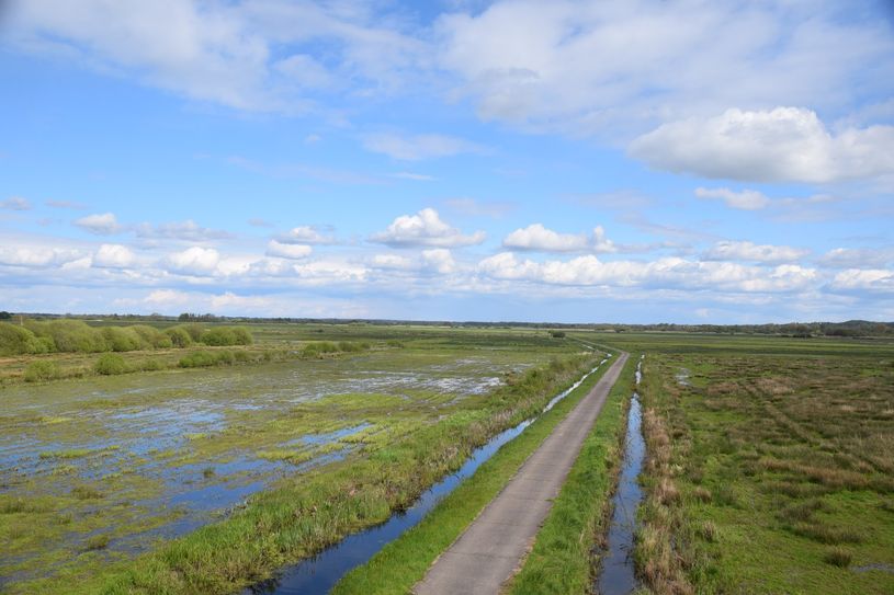 Aussicht von der Himmelstreppe.