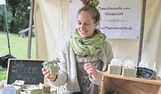 Der Weidenhof aus Burweg bietet erstmals seine Märchenseife an.