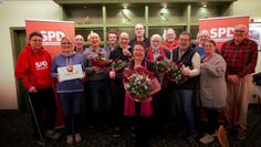 Die gewählten neuen Funktionsträger der SPD Bremervörde-Obere Oste.