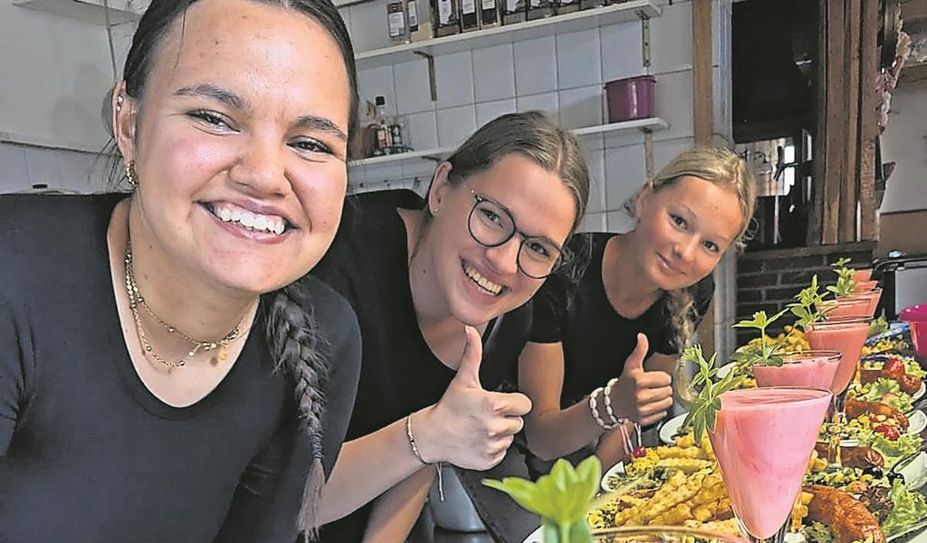 Der Spaß bei der Arbeit steht in der Kreuzkuhle weiterhin im Vordergrund.