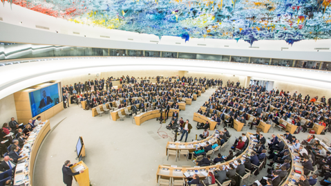 Hier decken sich Autokratien und Diktaturen gegenseitig: im UN-Menschenrechtsrat, dem UNHRC.