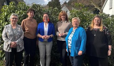 Von links: Barbara von Rönn, Marion Schorfmann, Annabell von der Wense, Marie Jordan, Birgit Kaiser-Wirz, Sherin Böttjer.