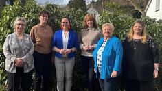 Von links: Barbara von Rönn, Marion Schorfmann, Annabell von der Wense, Marie Jordan, Birgit Kaiser-Wirz, Sherin Böttjer.