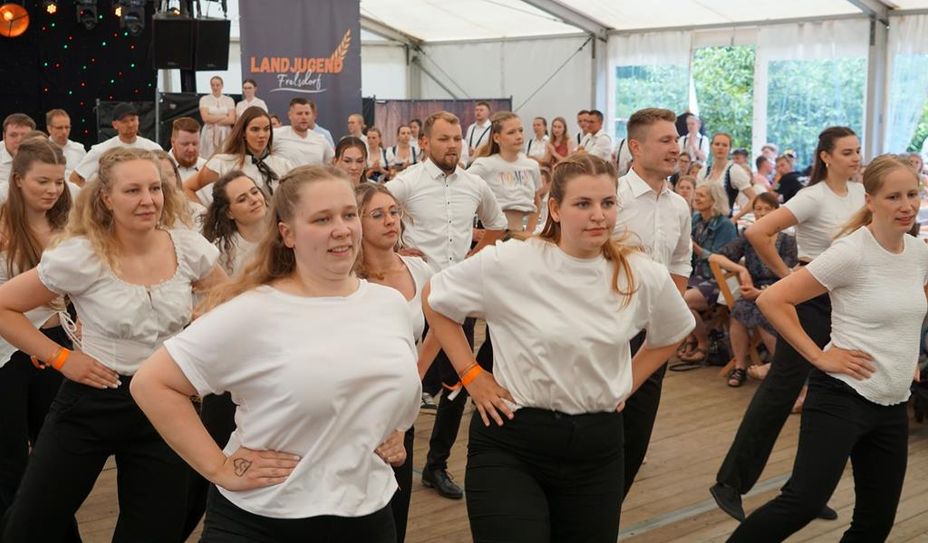 Showtanzeinlage der aktiven und passivn Mitglieder.