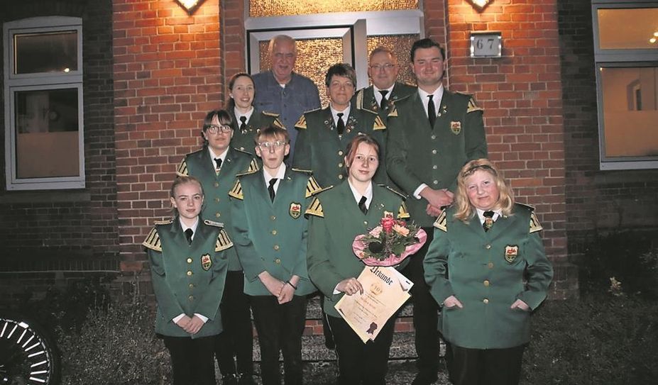 Im Rahmen der Jahreshauptversammlung wurden einige Mitglieder geehrt.