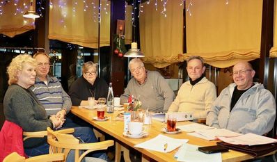 Jutta Schnackenberg, Gerd und Gabi Monsees, Helmut Meyer, Belà Galuska und der 1. Vorsitzende Ulf Franzke haben sich viel vorgenommen.