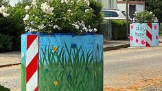 Mit den neuen, farbenfrohen Kübeln wird der Alltag ein klein wenig bunter.