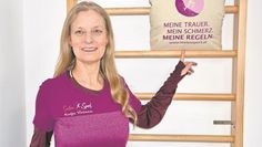Katja Poppe in ihrem SeelenSport®-Raum in der Bremervörder Brunsburg