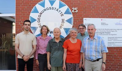 Der kurdische Journalist Issa Hassan Alkhalaf (li.) hat von seiner Flucht aus Syrien berichtet.