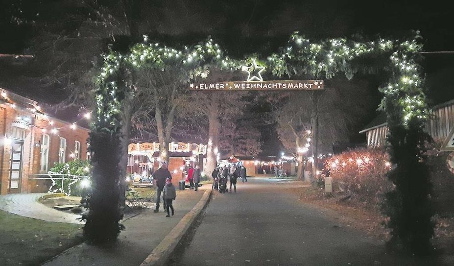 Die Elm Ortsmitte verwandelt sich am dritten Adventswochenende in eine weihnachtliche Marktlandschaft.