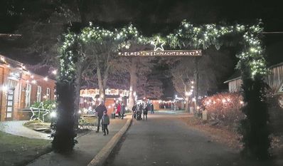 Die Elm Ortsmitte verwandelt sich am dritten Adventswochenende in eine weihnachtliche Marktlandschaft.