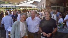 (v. l.) Marco Tulodetzki, Heino Engelke und Boris Thomas organisierten abermals ein schönes Sommerfest für den Bremervörder Wirtschaftsgilde e. V.
