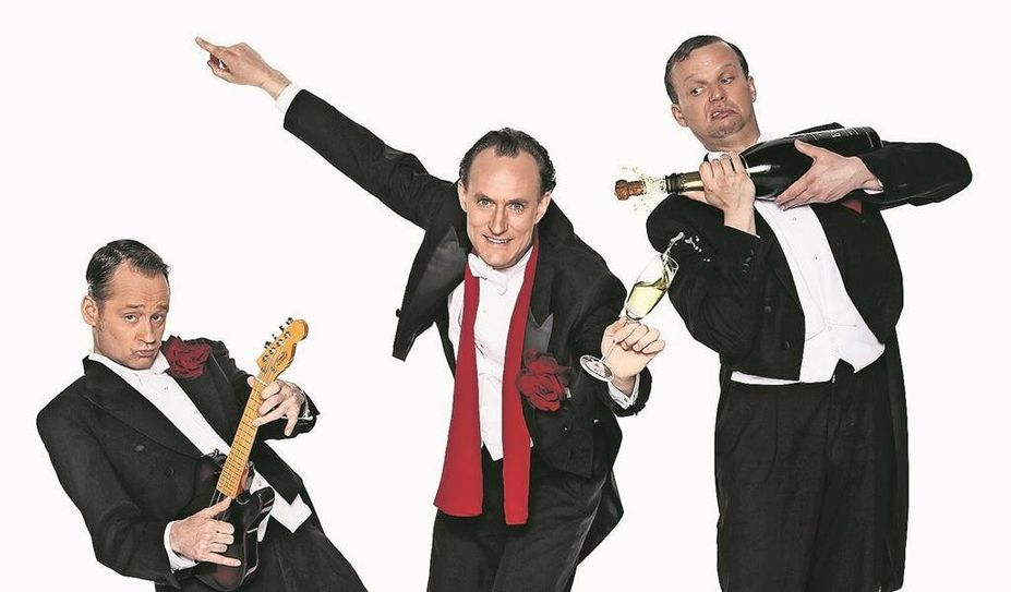 Die drei Hamburger haben ein ganzes Repertoire an verrückten Ideen, mit denen sie ihr Publikum begeistern.