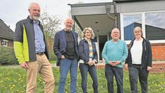 Suchen Mitstreiter für das neue Bündnis: Klaus Pretz, Gerd Kopiske, Simone Schröter, Manfred Bannow und Birgit Spörl (von links). Foto: limo