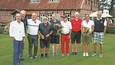 Präsident Dittmar Schreyer (links) mit den glücklichen Gewinner:innen.