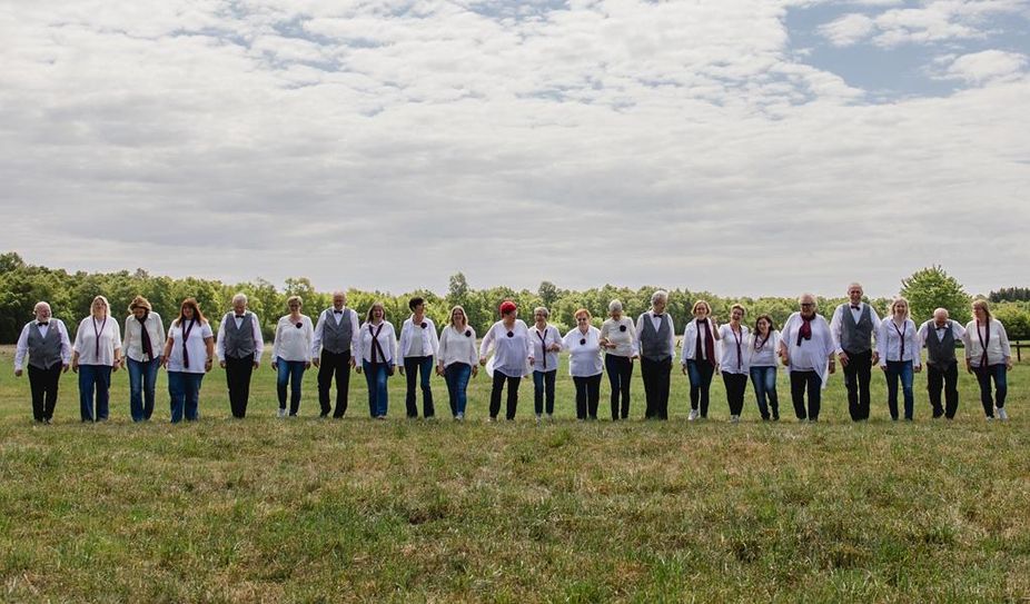Die Mitglieder singen mit viel Leidenschaft und freuen sich immer über neue Mitsingenden.