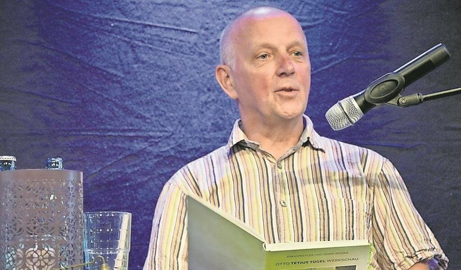 Kulturjournalist Ralf G. Poppe freute sich über die vielen Zuschauer:innen.