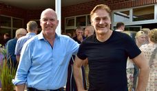 Der 1. Vorsitzende Boris Thomas (rechts) und der zukünftige Projektmanager Heino Engelke organisierte das Fest.