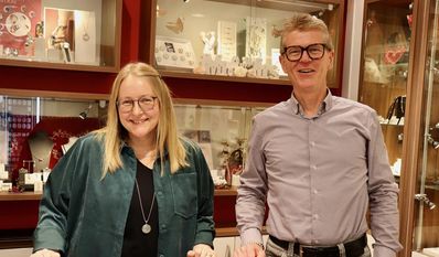 Ute Schütt und Björn Vollmann.