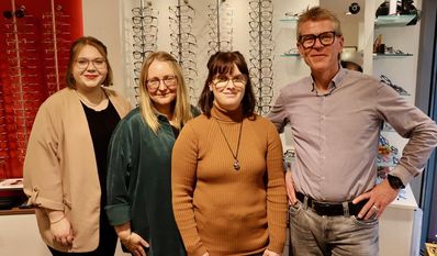 Miriam Hoekstra, Ute Schütt, Hannah Vierus und Björn Vollmann.