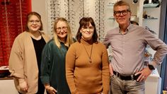 Miriam Hoekstra, Ute Schütt, Hannah Vierus und Björn Vollmann.