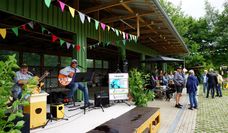Beim LEB Sommerfest spielte die Nortern River Blues Band
