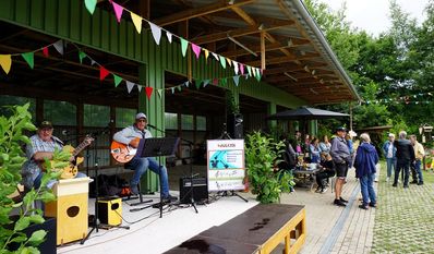 Beim LEB Sommerfest spielte die Nortern River Blues Band