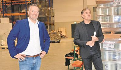 Andreas Meyer (links) berichtete über sein Unternehmen.