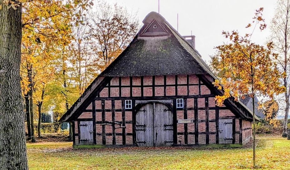 Frelsdorf ist bekannt für das Heimathaus auf dem Freilichtmuseum.