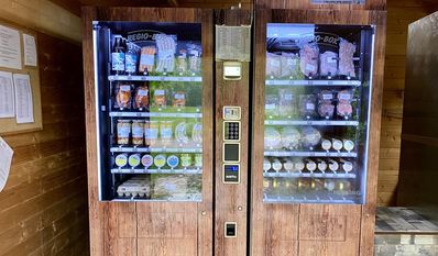 Die Automaten bieten viele leckere Produkte an - und das rund um die Uhr.