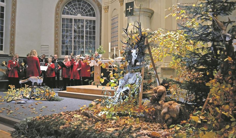 Sehr stimmungsvoll und mit musikalischer Unterstützung fand der Gottesdienst in der St. Liborius Kirche statt.
