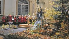 Sehr stimmungsvoll und mit musikalischer Unterstützung fand der Gottesdienst in der St. Liborius Kirche statt.