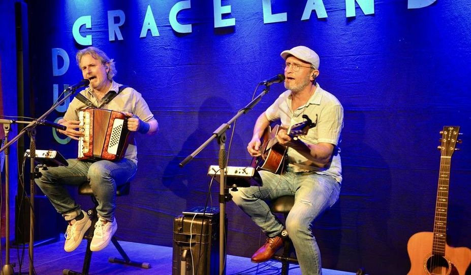 Das „Simon &amp; Garfunkel“-Tribute Duo begeisterte im Logehuus.