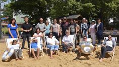 Bei der offiziellen Eröffnung herrschte bereits rege Urlaubsstimmung.