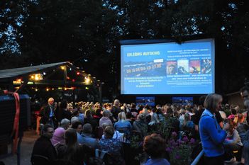 Open-Air-Kino in der Music Hall Worpswede