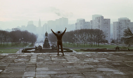 „Rocky“ spielt in Philadelphia und hat die Stufen vor dem Philadelphia Museum of Art mindestens genau so berühmt gemacht, wie den namensgebenden Titelhelden.