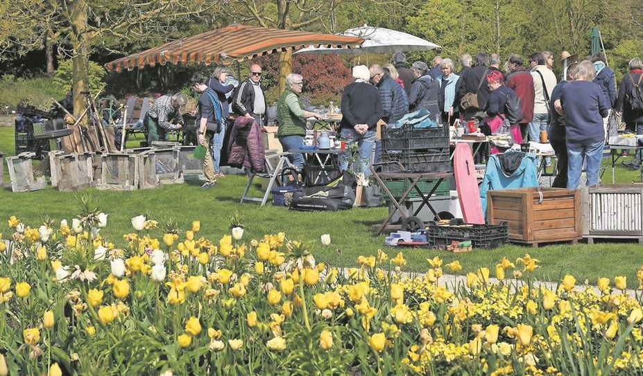 Bad Zwischenahn (eb). Der große Pflanzen- und Gartenflohmarkt „PflanzenWELTEN im Park“ ist eine der beliebtesten Veranstaltungen im Park der Gärten. Am Mittwoch, 1. Mai, von 9.30 bis 18 Uhr können Pflanzenenthusiasten und Schnäppchenjäger:innen stöbern und dabei einen Spaziergang durch das frische Grün machen. Neben den vielen Ausstellenden warten auch wieder viele DIY-Aktionen, wie Frühlingsschmuck basteln, auf die Besucher:innen. Die Gäste werden gebeten, eigene Beutel, Rucksäcke oder Taschen für die Pflanzen mitzubringen. Weitere Informationen gibt es unter park-der-gaerten.de.