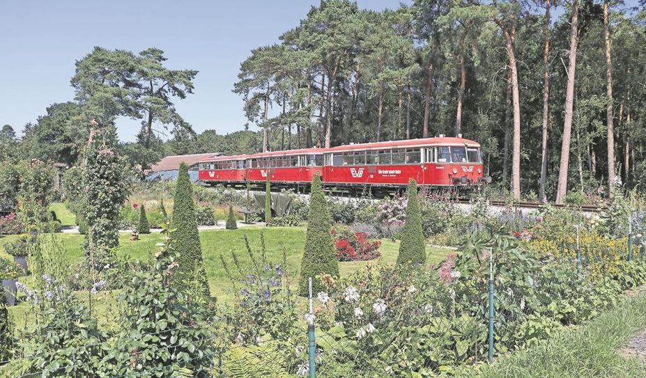 Mit dem Moorexpress lässt sich die komplette Landschaft unserer Region schnell und bequem erkunden.