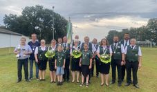 Das aktuelle Königshaus freut sich auf ein hoffentlich erfolgreiches Schützenfest.
