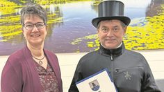 Britta Lütjen und Hartmut Krebs freuen sich auf die weitere Zusammenarbeit.
