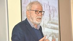 Dr. Horst Rössler erzählte den Zuhörenden auch von dem Lamstedter Claus Spreckels, der zu den erfolgreichsten deutschstämmigen Unternehmern der USA zählt.