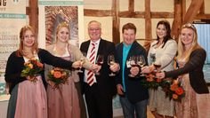 Die Fränkische Winzer und Weinhoheiten freuen sich auf Ihren Besuch bei der 19. Franken-wein-Vernissage in der Bötjerschen Scheune in Worpswede