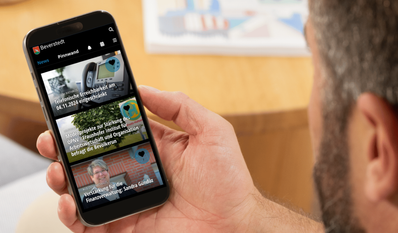 Alles, was gerade wichtig ist, erfahren die Bürger:innen mit der neuen App.