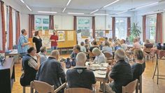 Hendrik Meyer, Kristian Goletz und Sabine Runkel präsentierten Zwischenergebnisse.