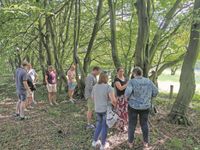 Ortsbegehung des geplanten Mehrgenerationenplatzes.