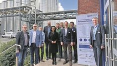 Die Veranstalter und Referierenden der Veranstaltung setzten sich gemeinsam mit dem Thema Wasserstoff auseinander.