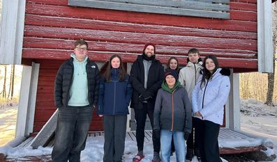 Die Jugendlichen hatten in Finnland sichtlich viel Spaß.
