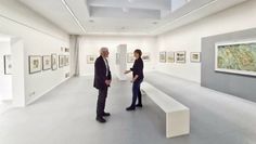 Die Worpsweder Kunsthalle bietet den Werken von Hans-Georg und Ursula Rauch die richtige Bühne, findet Horst Rasch. Er schenkte dem Museum ausgewählte Werke des Paares. Foto: alvo